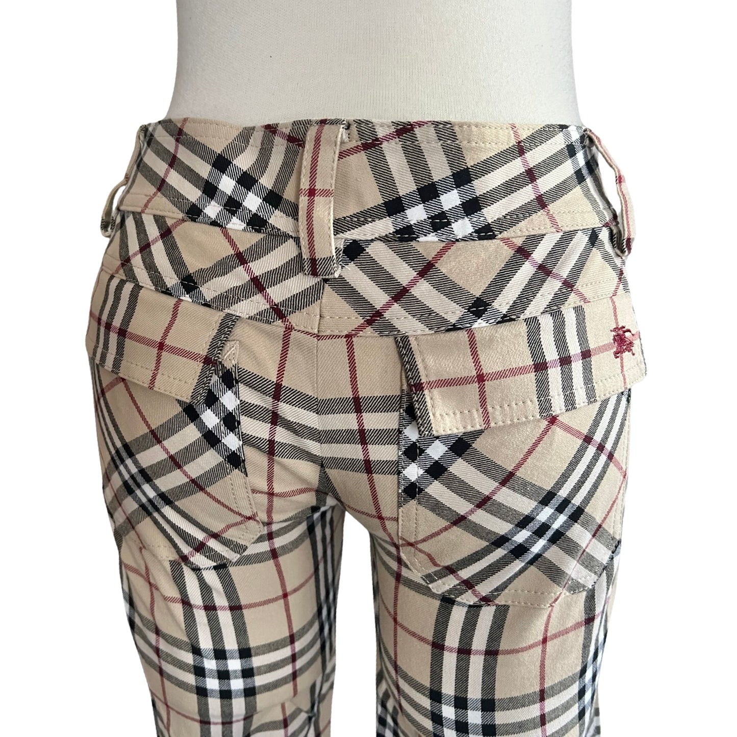 90S BURBERRY BLUE NOVACHECK PANTS