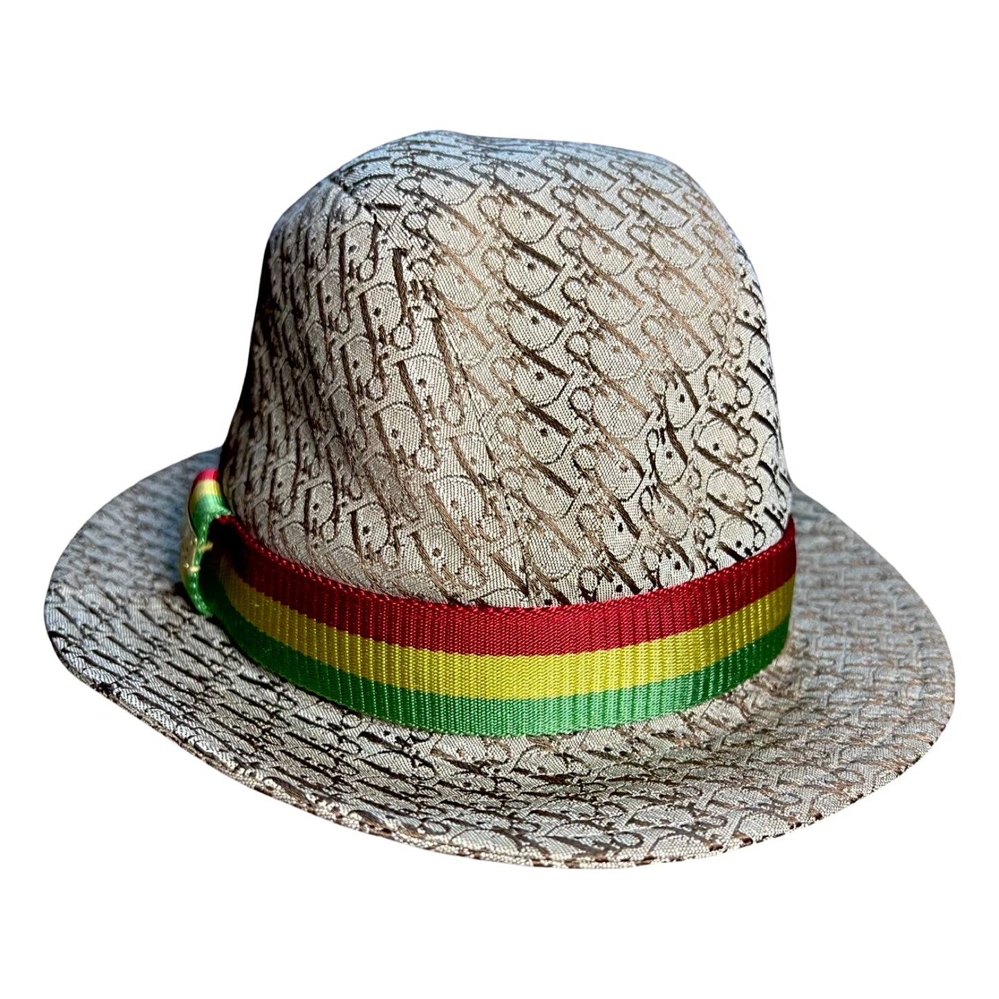 2004 Christian Dior By Galliano Rasta Bucket Hat