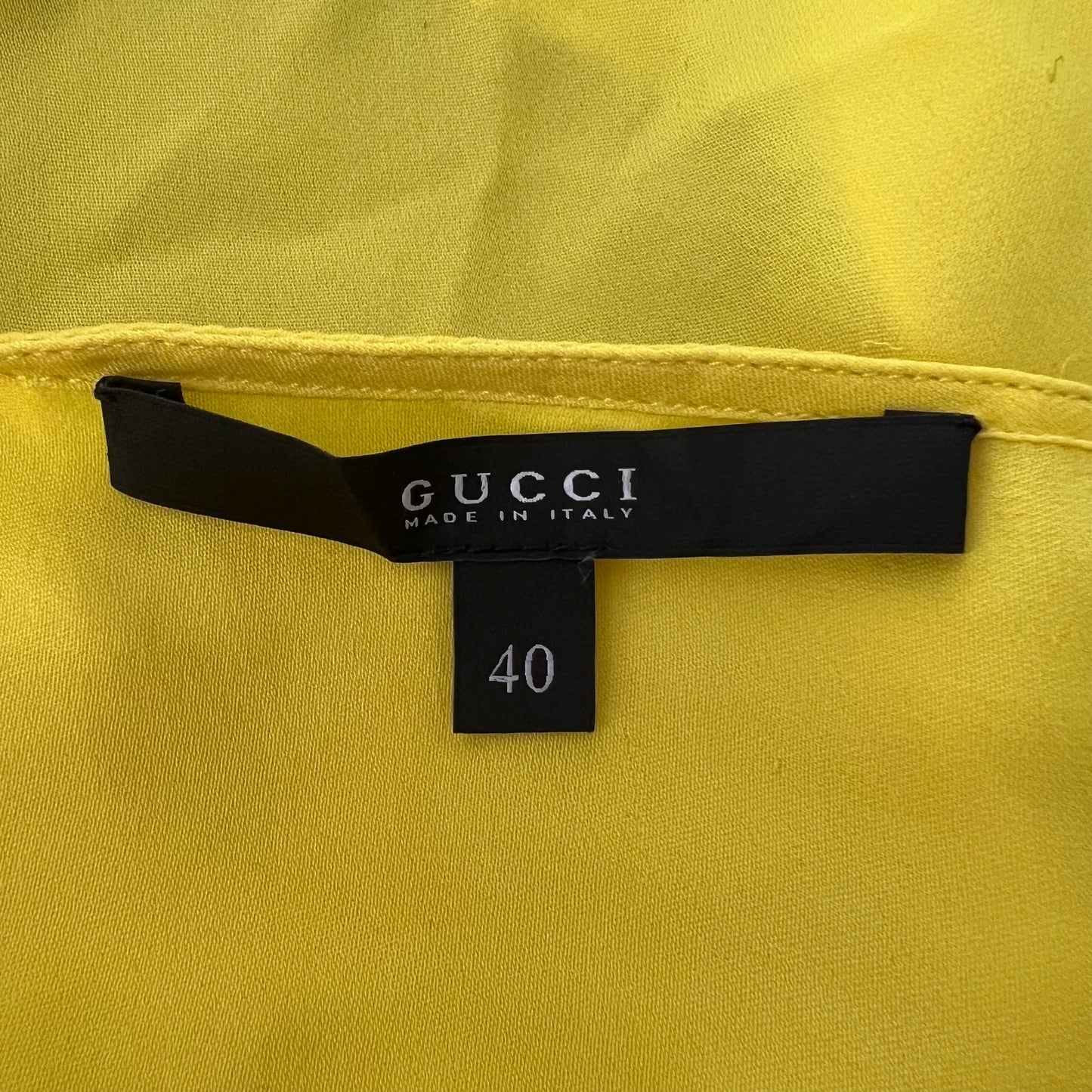 TOM FORD ERA GUCCI SILK WRAP TOP
