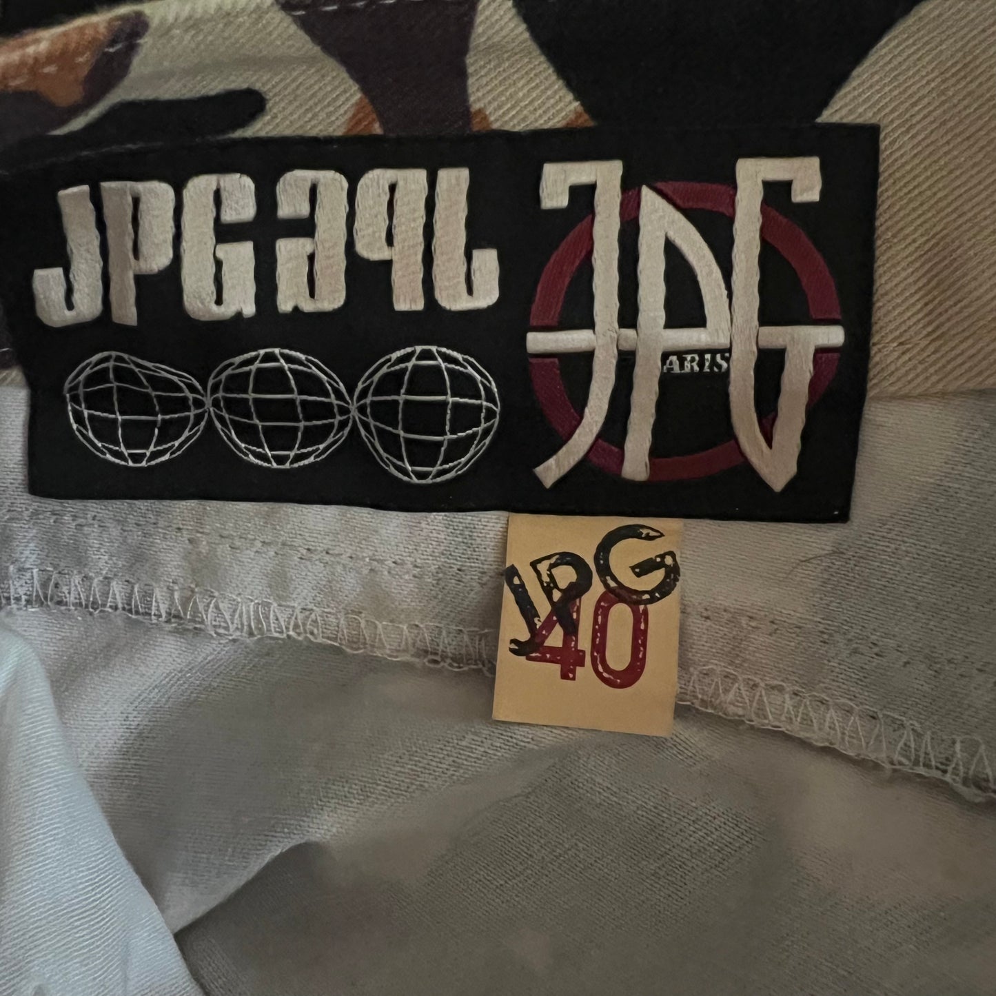 Jean Paul Gaultier 2000s Punk Faces Pants