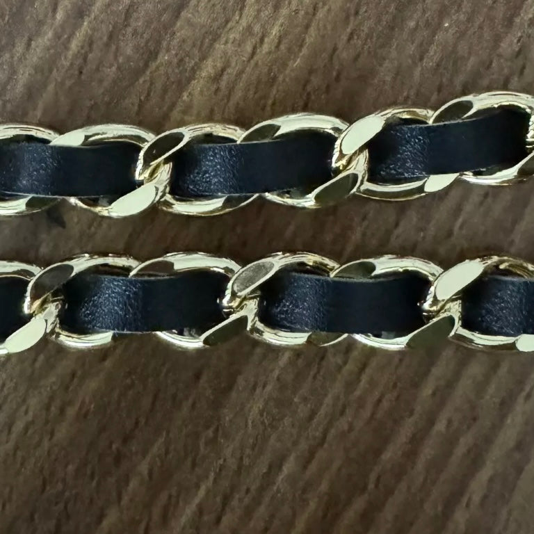 DERRICK CHANEL FW 1992 RUNWAY CHAIN SHEILD GLASSES 0027 90