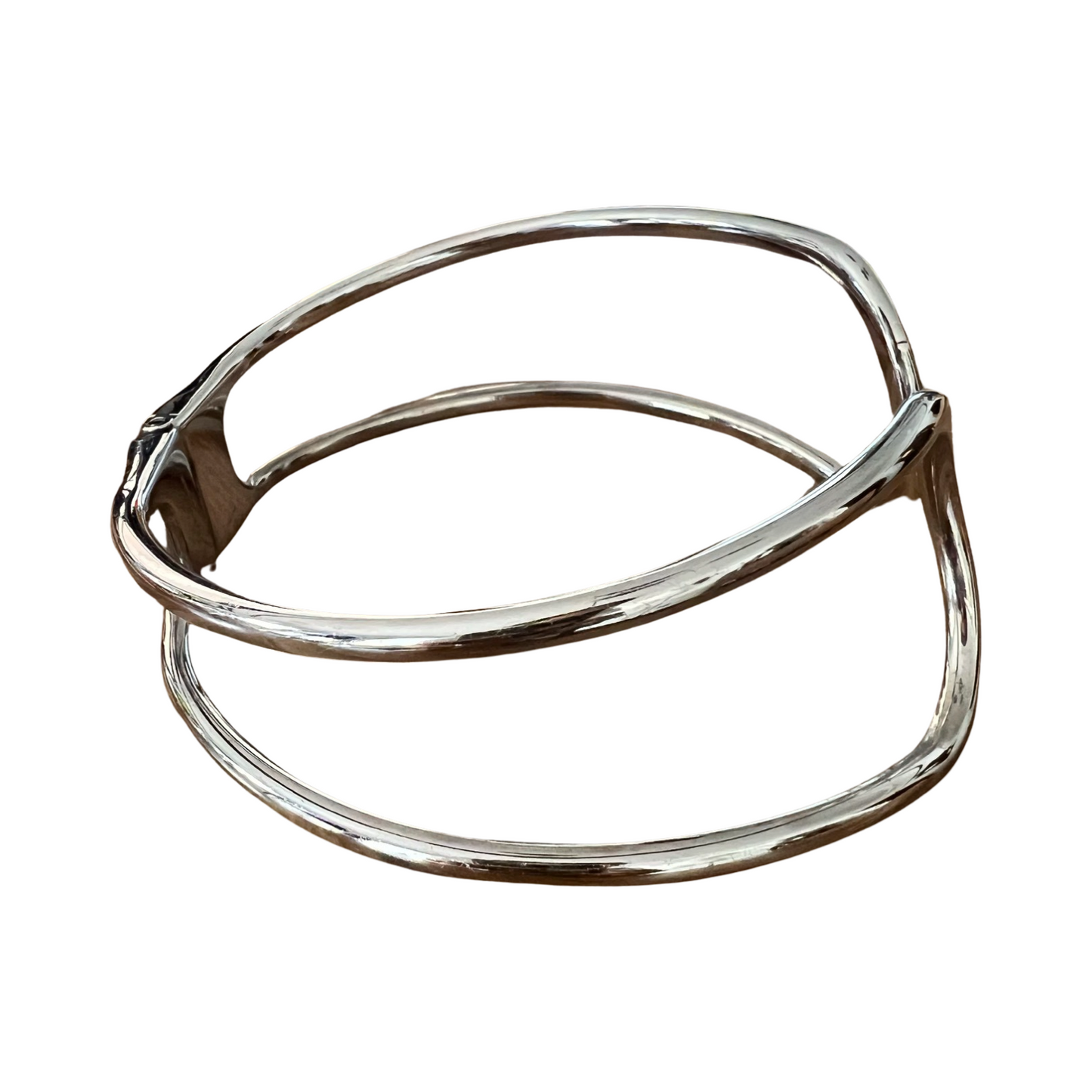 BALENCIAGA HINGED CAGE CHOKER
