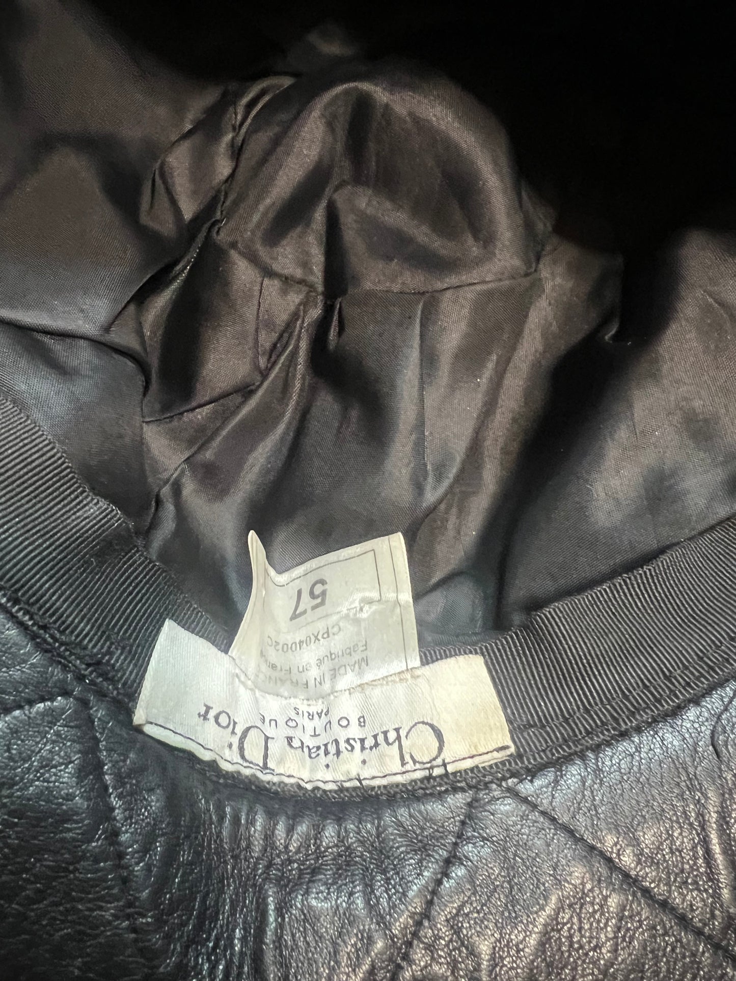 2003 Christian Dior By Galliano Admit it Bucket Hat