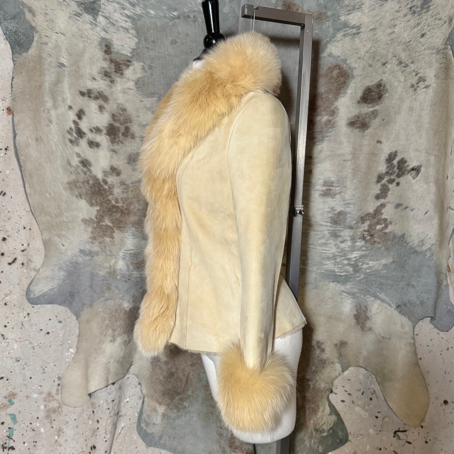 2000s SUEDE & FUR JACKET