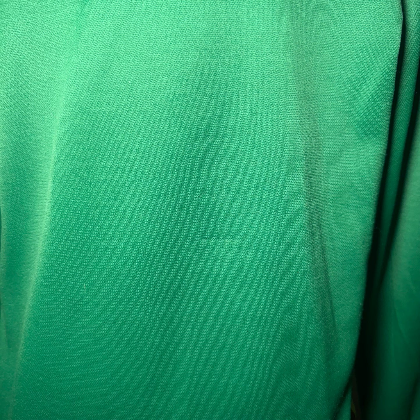 70s TOPHER MONTREAL RAINBOW STRIPE GREEN ZIP SKI TRACK JACKET