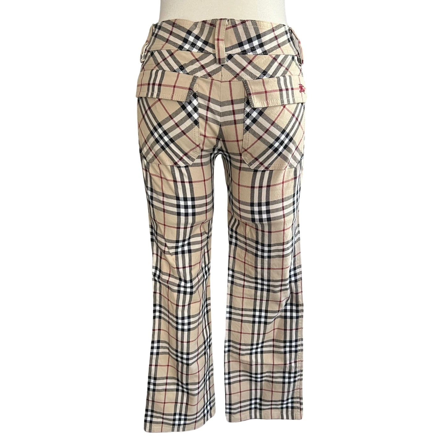 90S BURBERRY BLUE NOVACHECK PANTS
