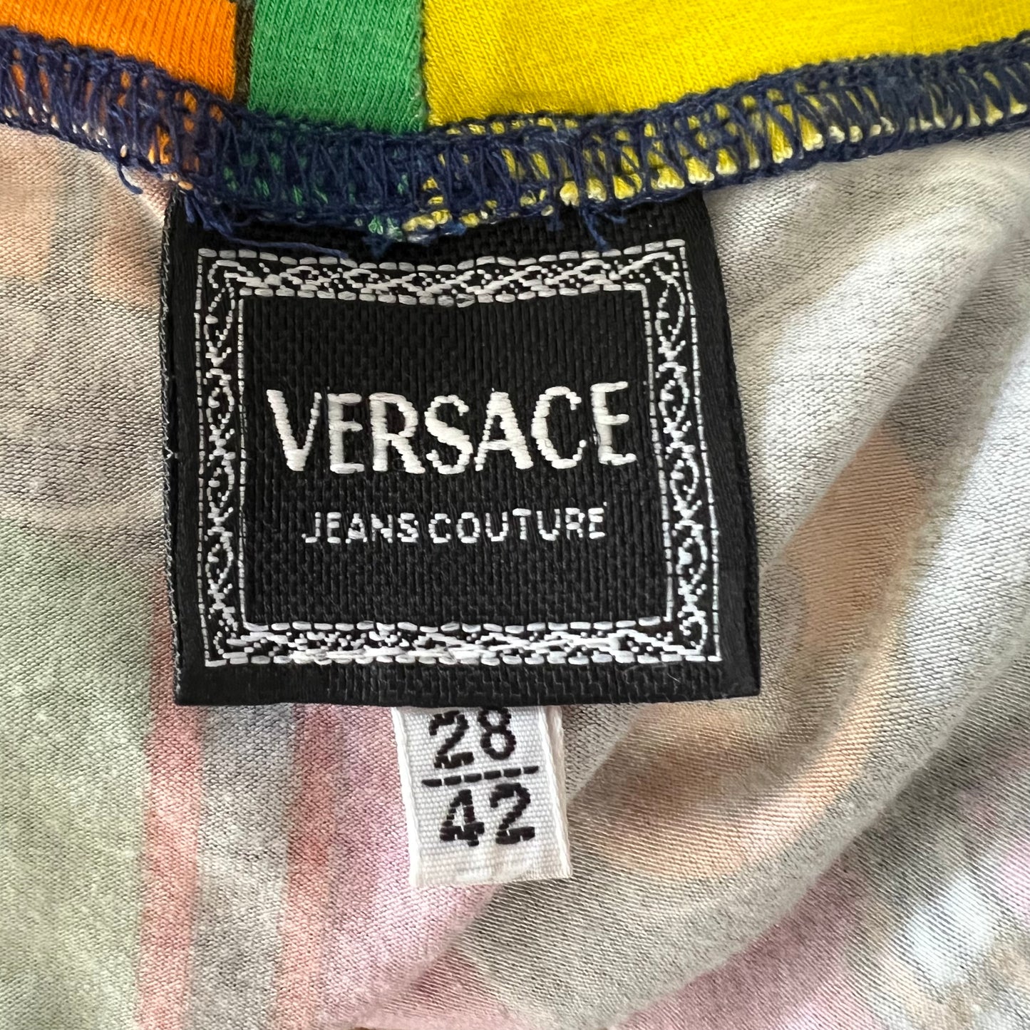 VERSACE 1992 POP ART BETTY BOOP 2PC SKIRT SET