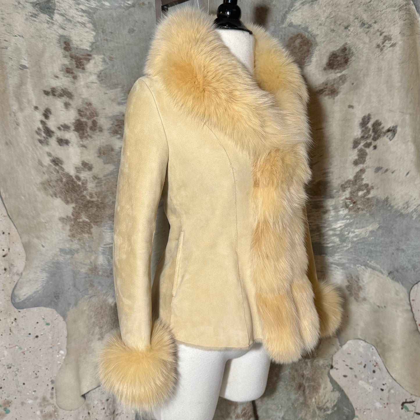 2000s SUEDE & FUR JACKET
