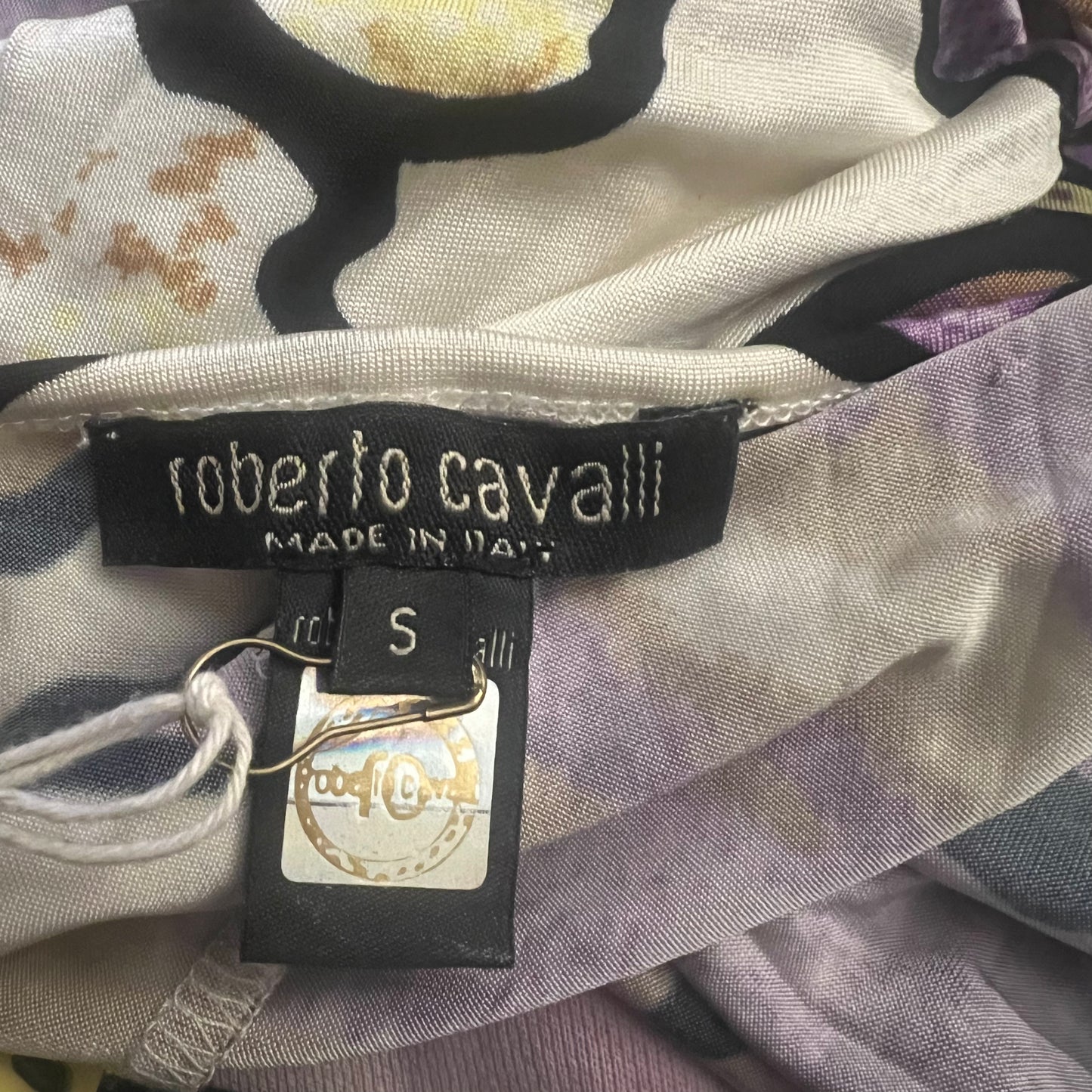 Roberto Cavalli Printed Mini Tank Dress - S