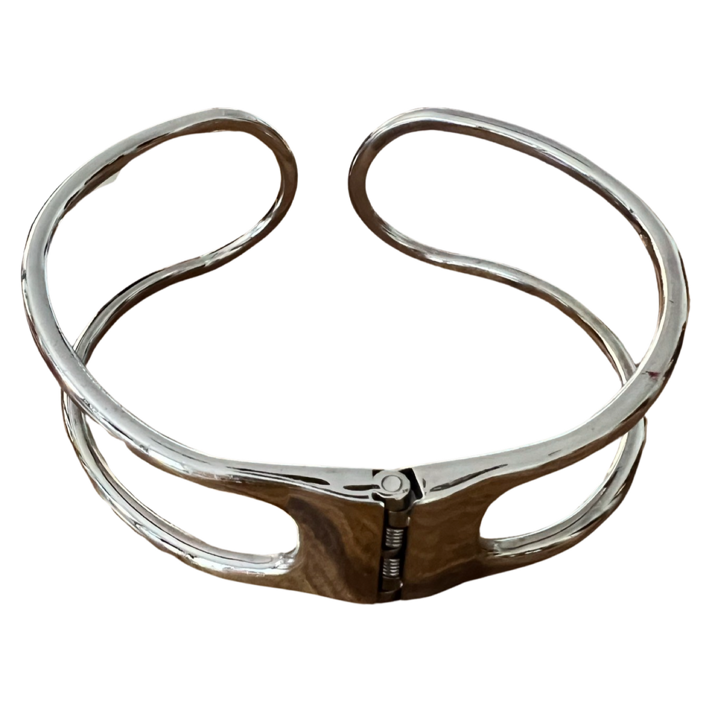 BALENCIAGA HINGED CAGE CHOKER