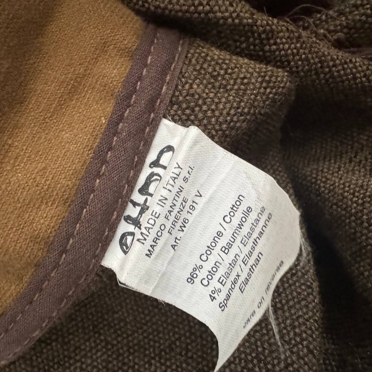 2000s OHDD TWEED VELVET PANTS