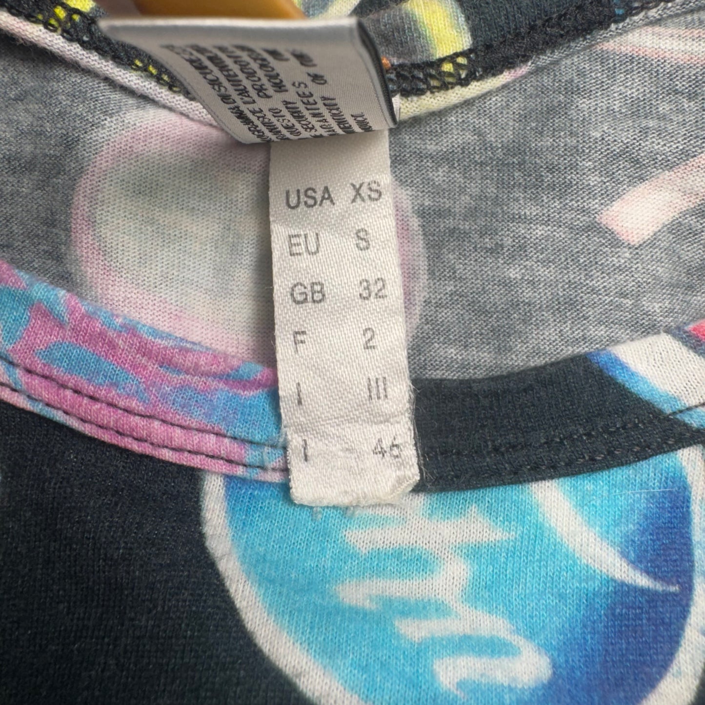 John Galliano All Over Patch Print Shirt