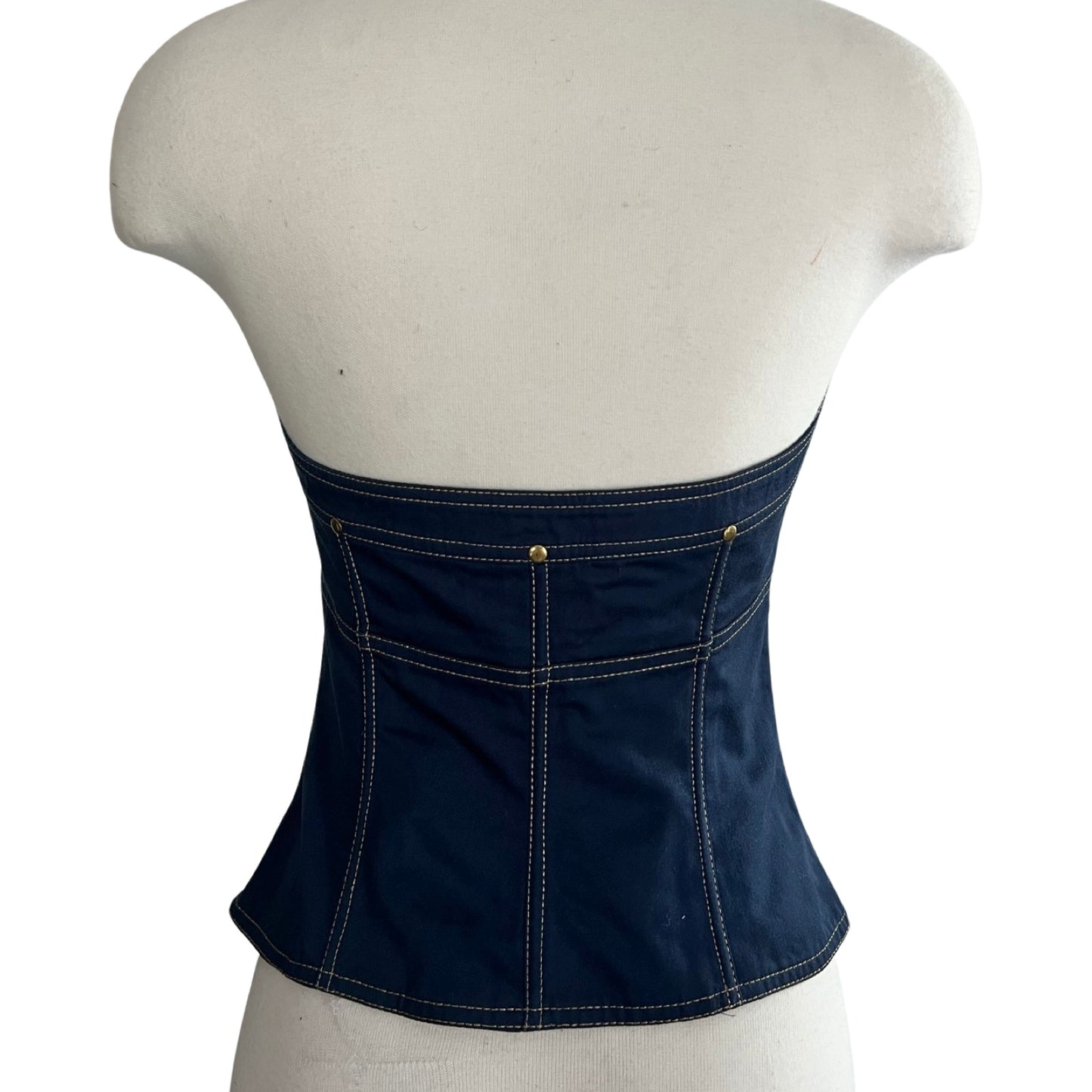 BERNARD PERRIS BUSTIER TOP