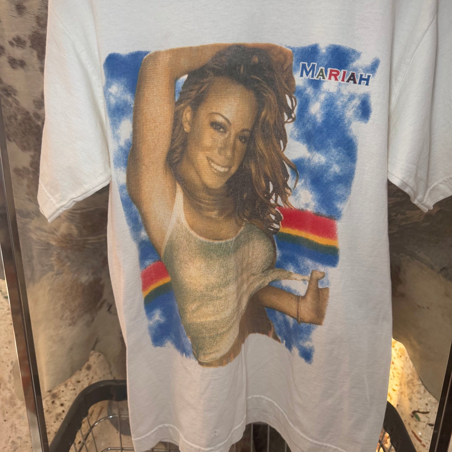 MARIAH CAREY THE RAINBOW TOUR 2000 TEE