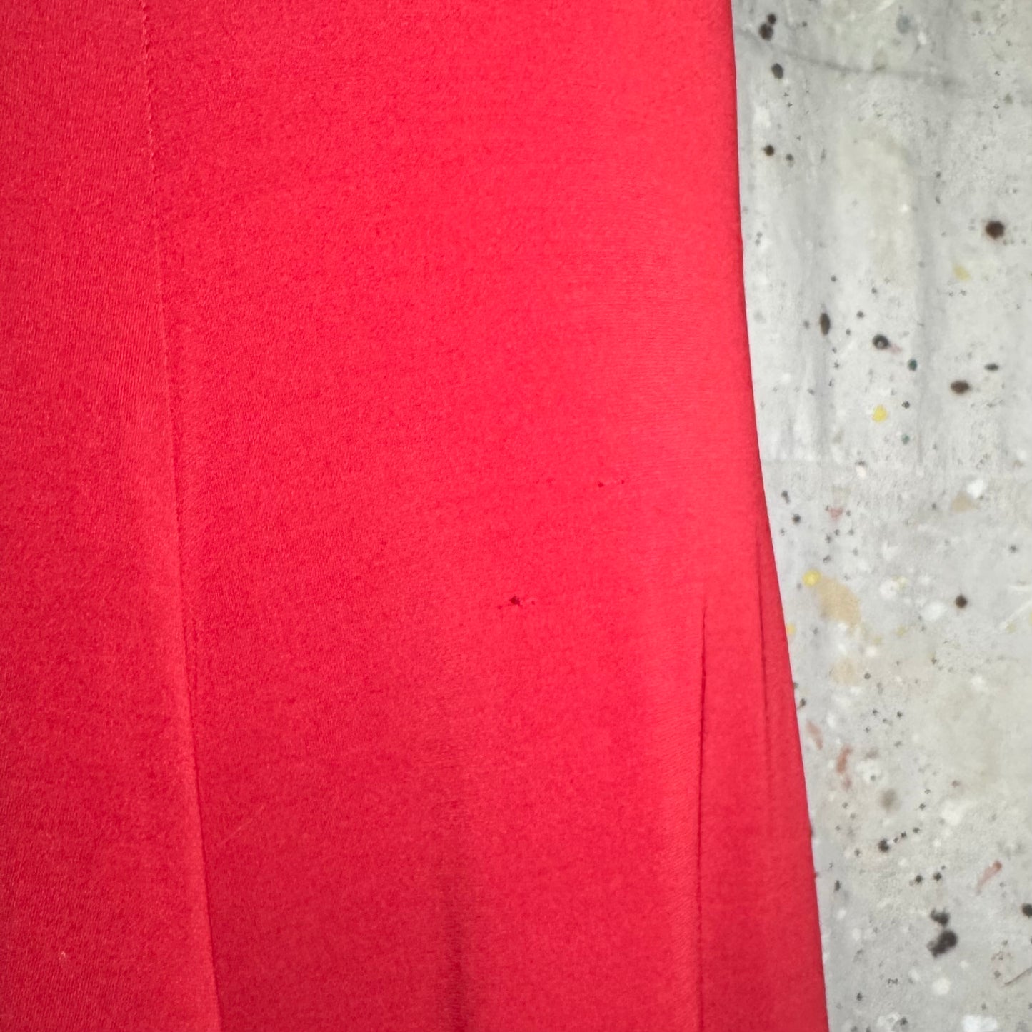 Burgundy Plein Sud Ruched Asymmetrical Midi Skirt