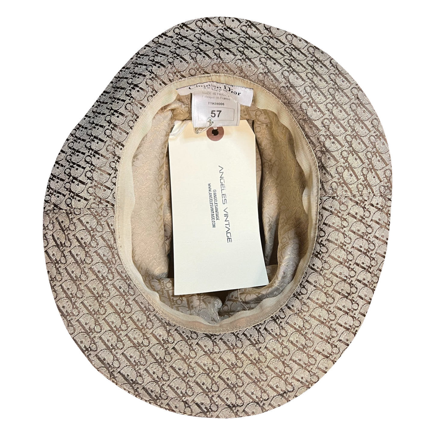 2004 Christian Dior By Galliano Rasta Bucket Hat