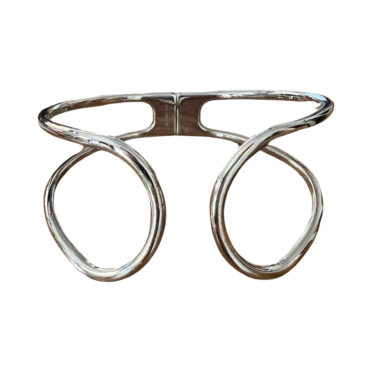 BALENCIAGA HINGED CAGE CHOKER