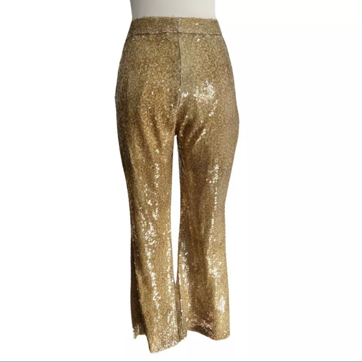 90s REGINA RUBENS SEQUIN PRINTED PANTS