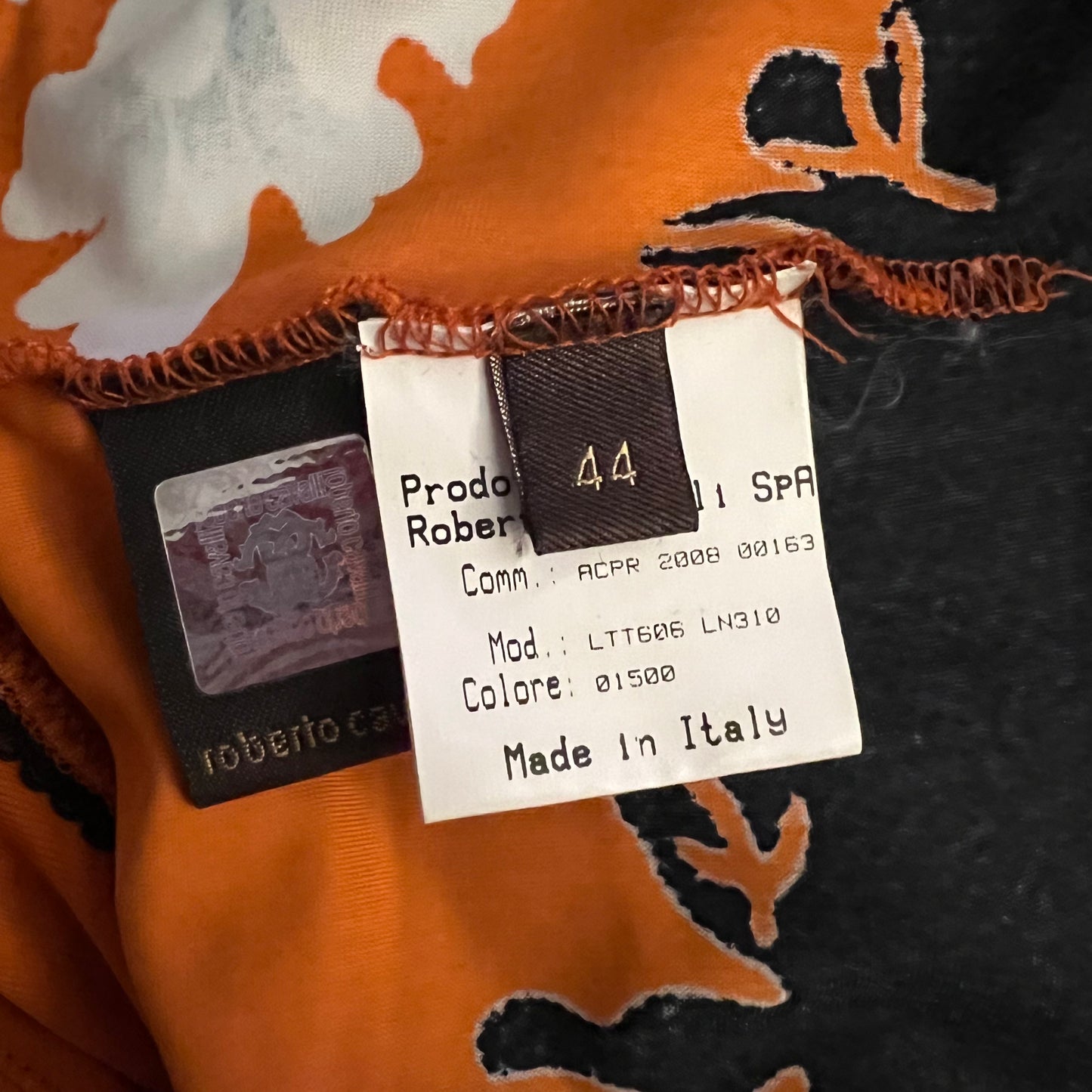 2003 Roberto Cavalli Chinoise printed top - 44