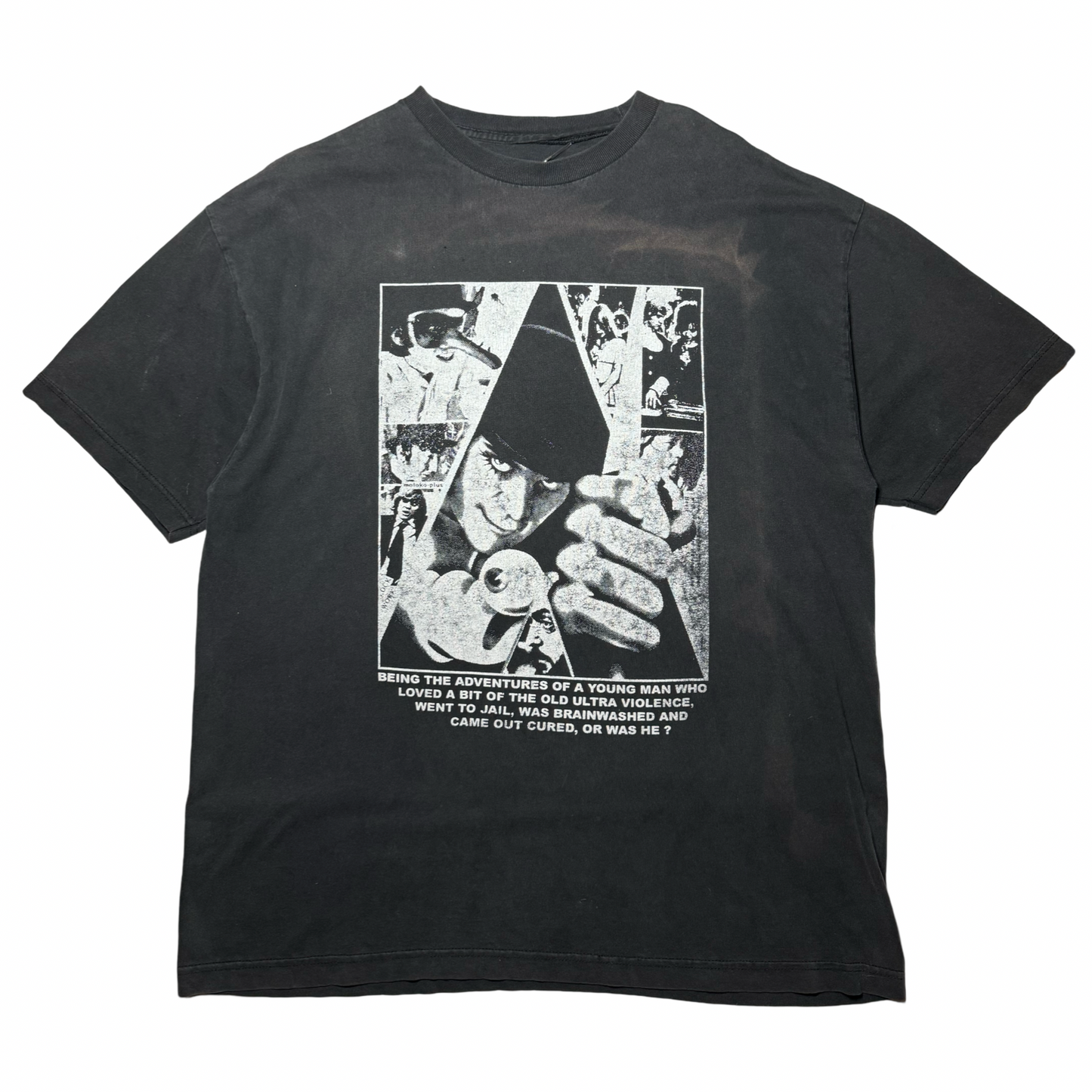 90s CLOCKWORK ORANGE MOSQUITO HEAD BLACK TEE