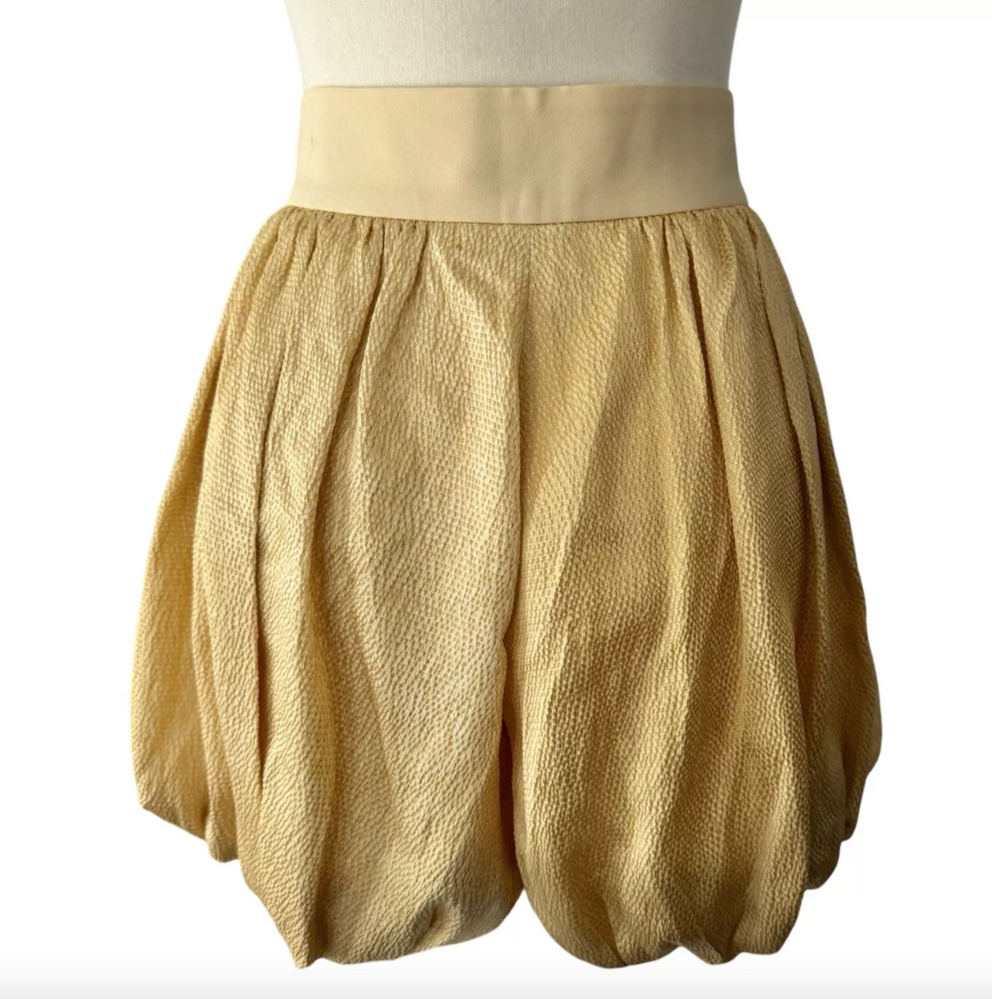 CHLOE STELLA MCCARTNEY ERA CREPE SILK BLOOMER SHORTS