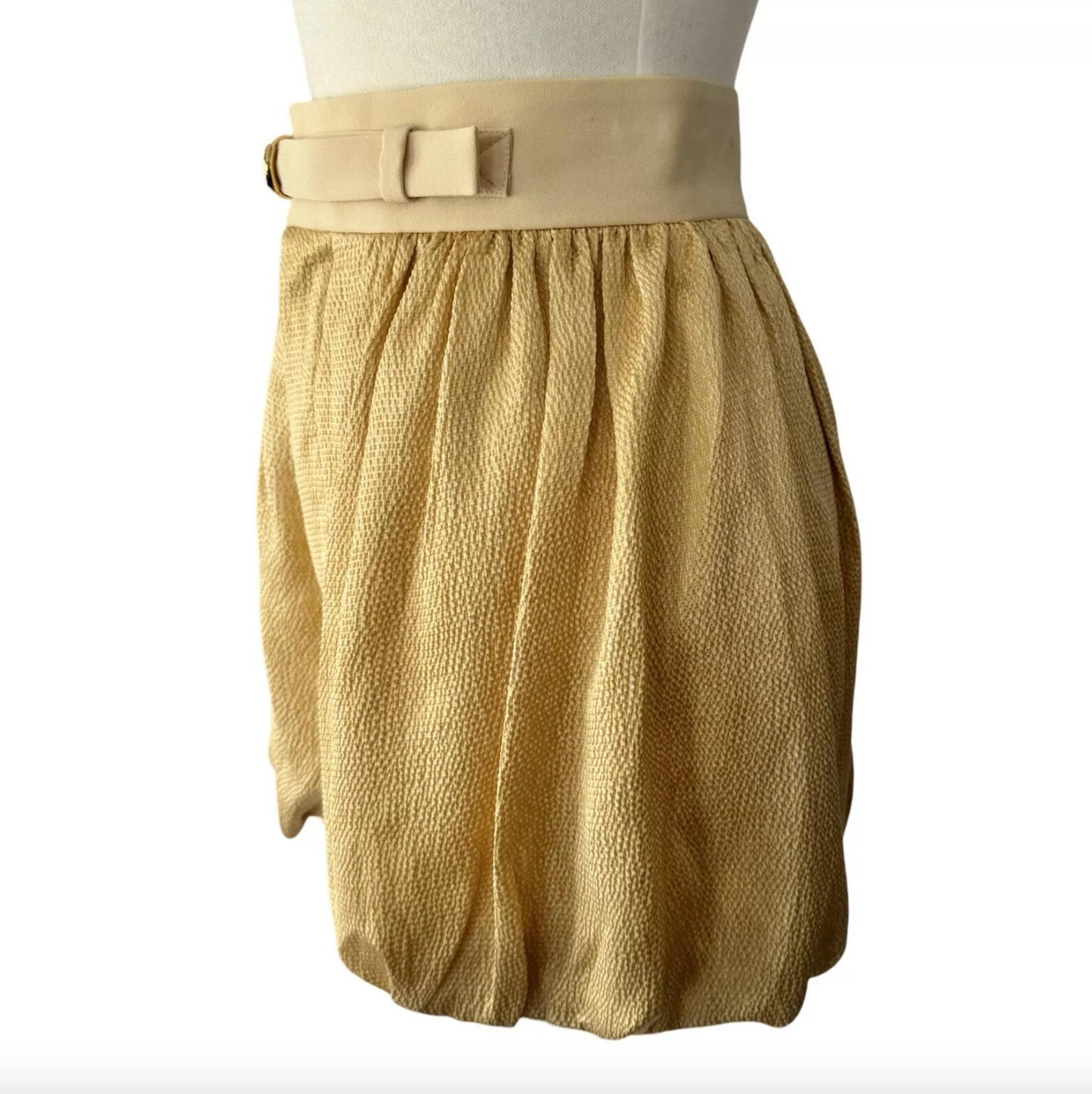 CHLOE STELLA MCCARTNEY ERA CREPE SILK BLOOMER SHORTS