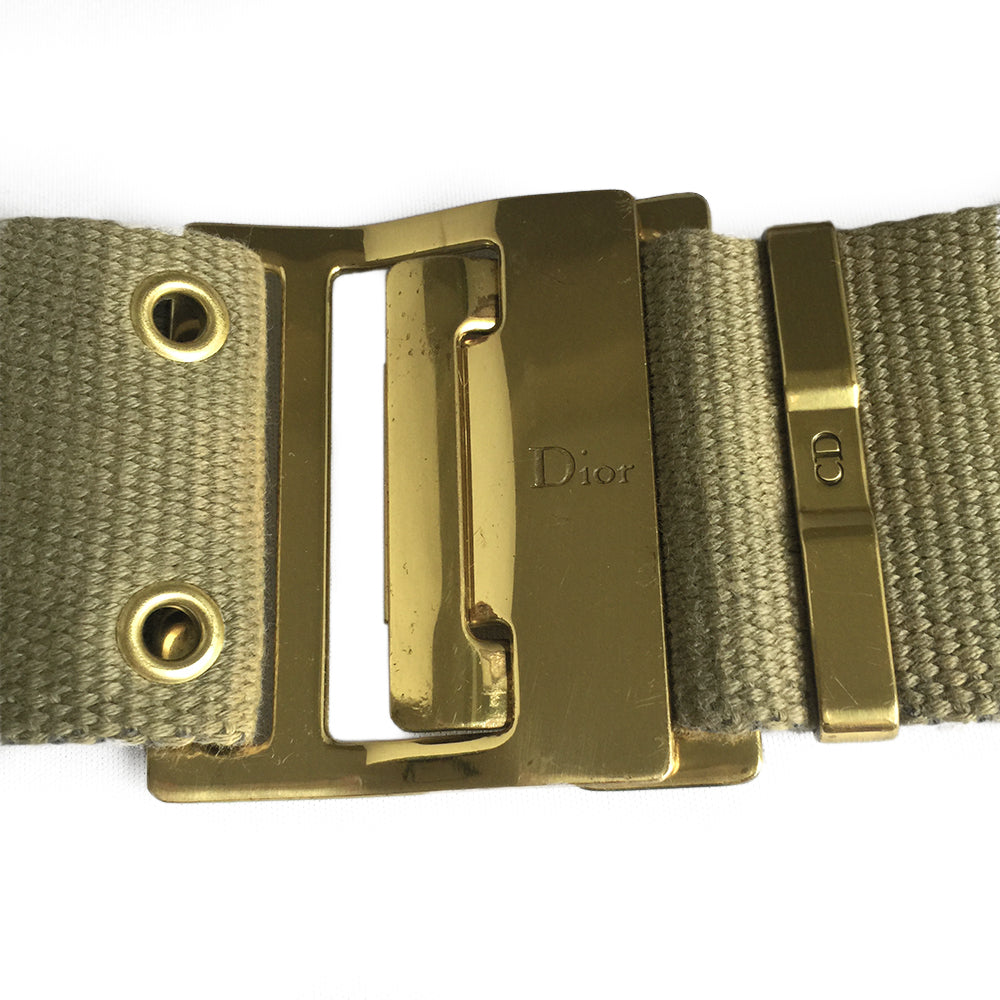 Dior Runway Military Belt
