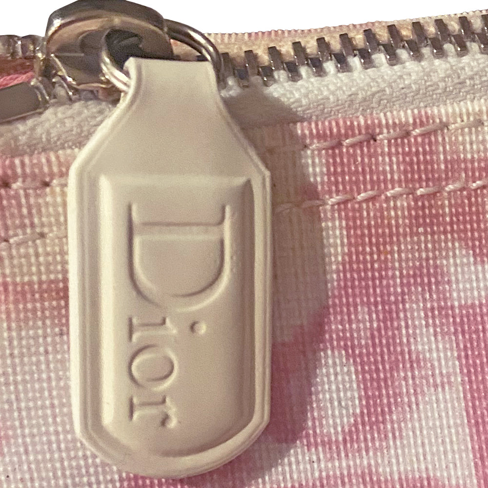 Christian Dior Diorissimo Monogram Canvas Mini Saddle Bag