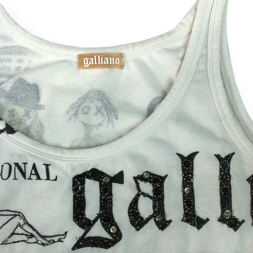 Galliano Newsprint Tank