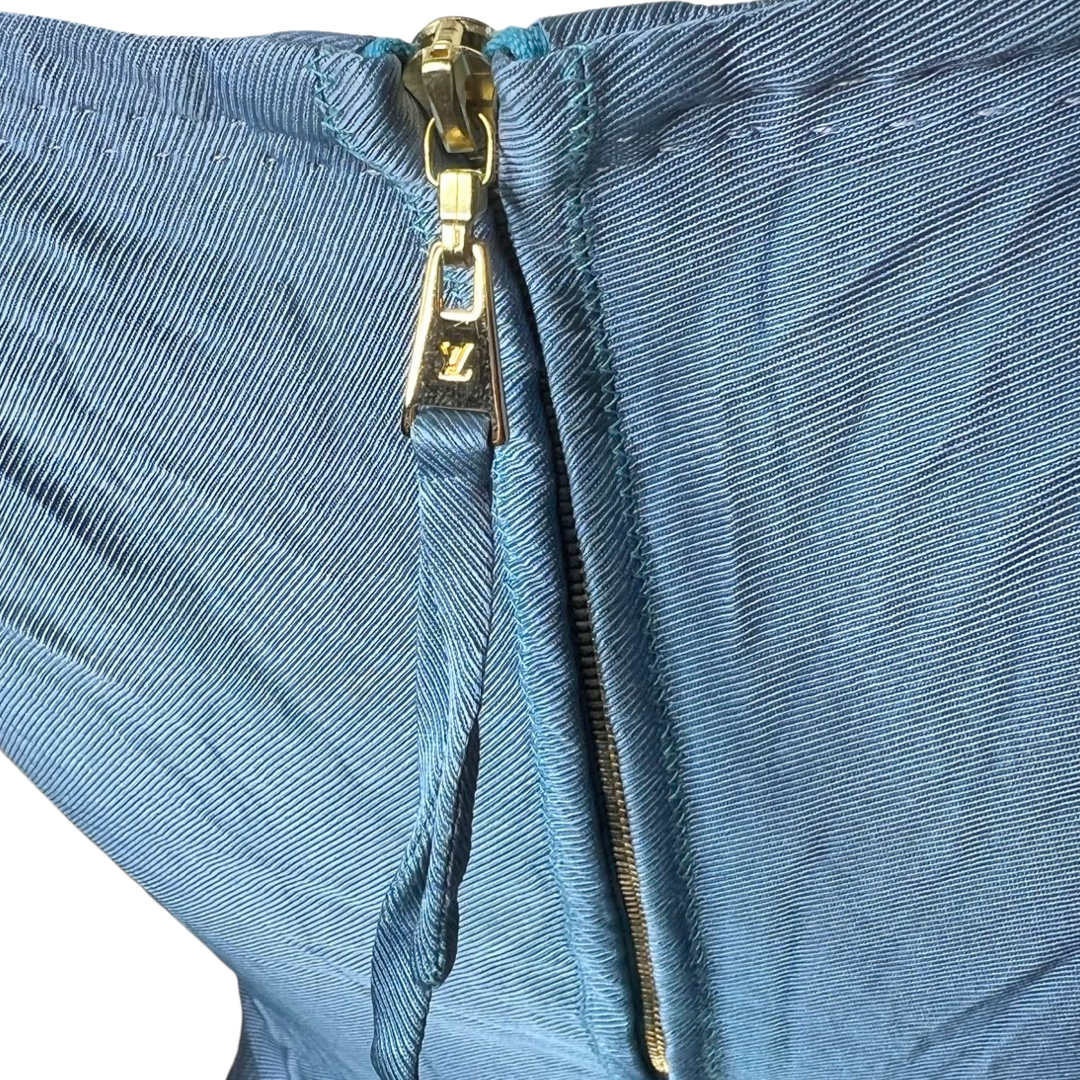 Louis Vuitton Blue Corset Top - 36