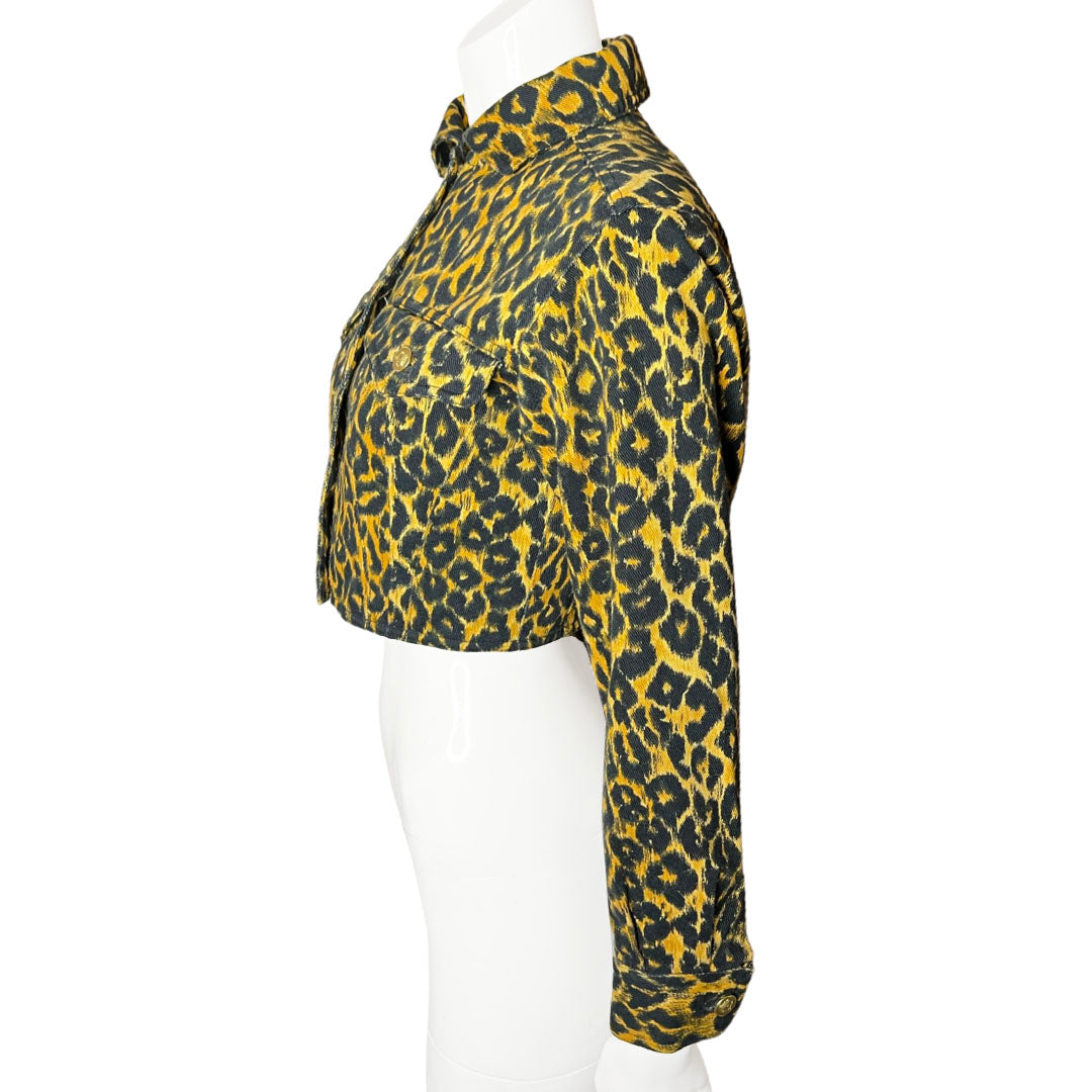 1993 Versus Gianni Versace Leopard Jacket - 40