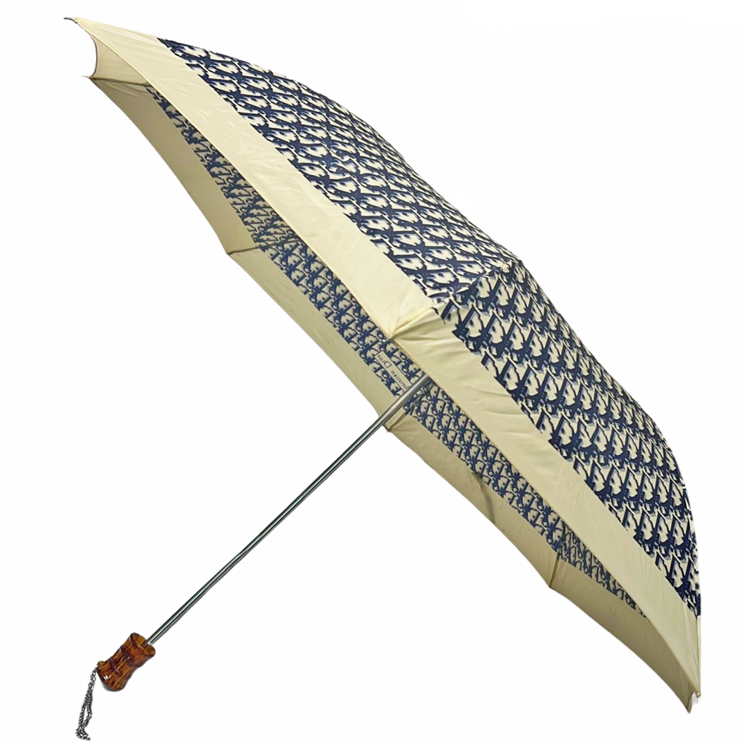 1970's Christian Dior Trotter Monogram Umbrella