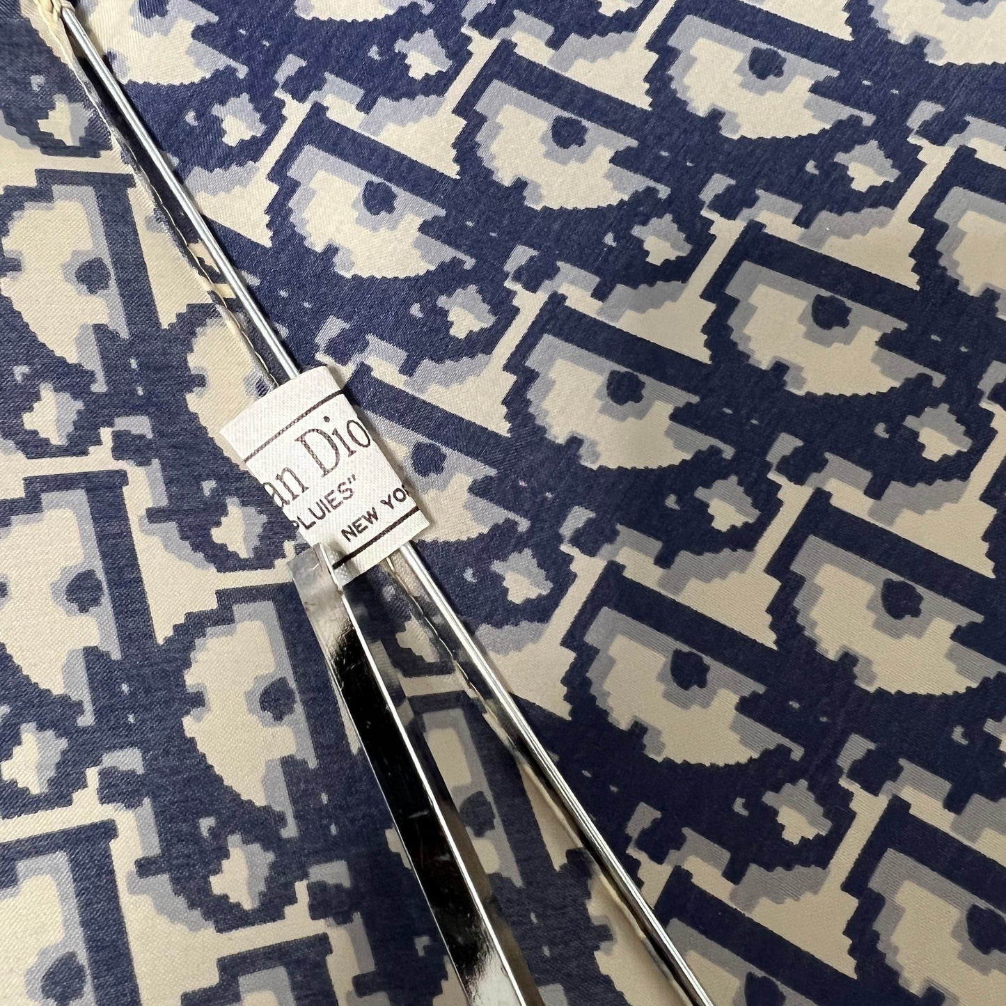 1970's Christian Dior Trotter Monogram Umbrella