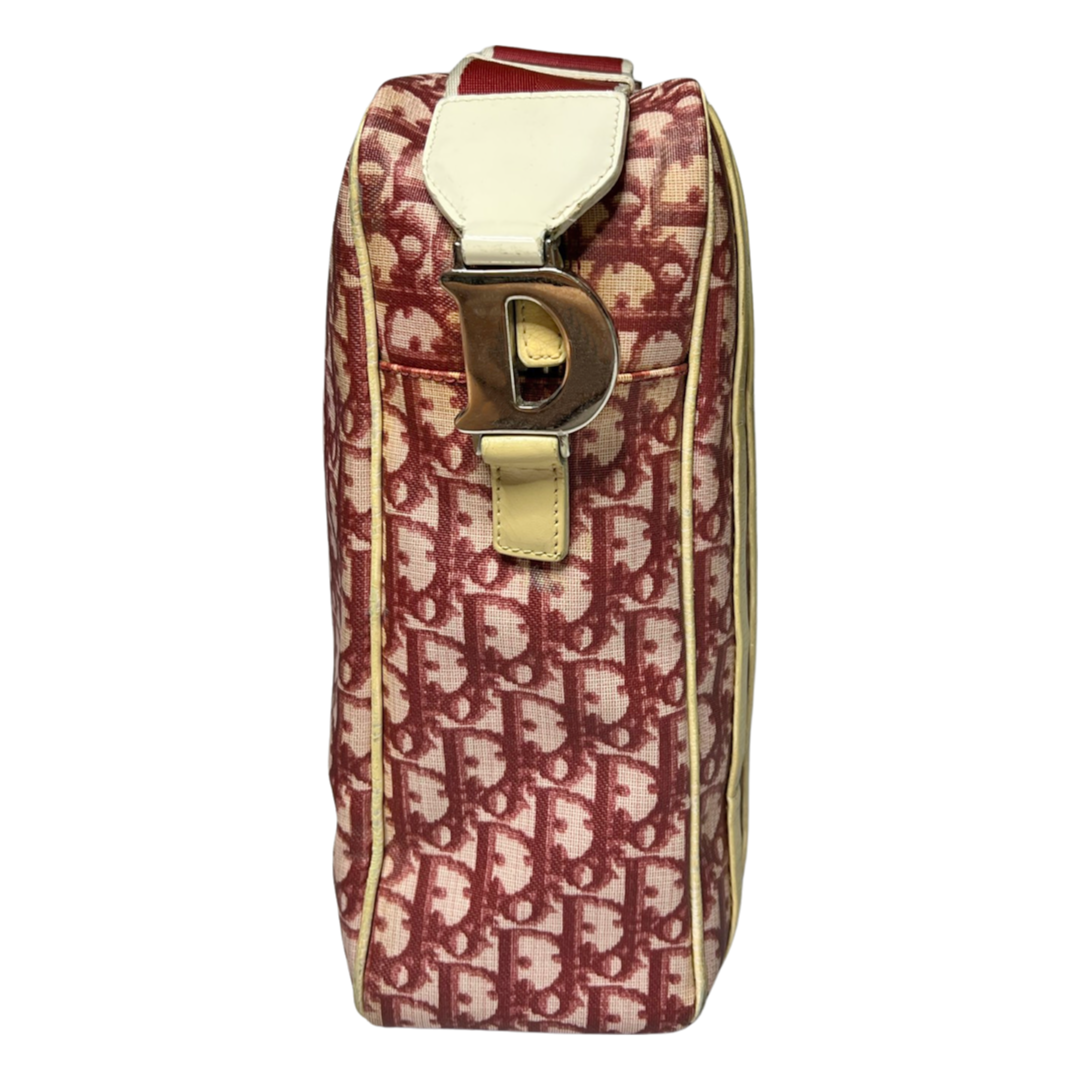 Dior No. 1 Burgundy Diorissimo Messenger Crossbody Bag