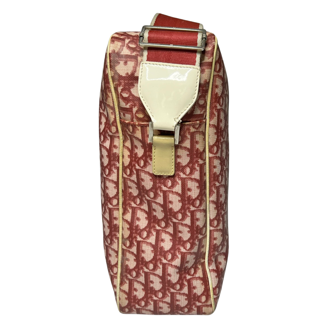 Dior No. 1 Burgundy Diorissimo Messenger Crossbody Bag
