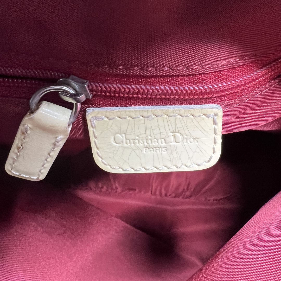 Dior No. 1 Burgundy Diorissimo Messenger Crossbody Bag