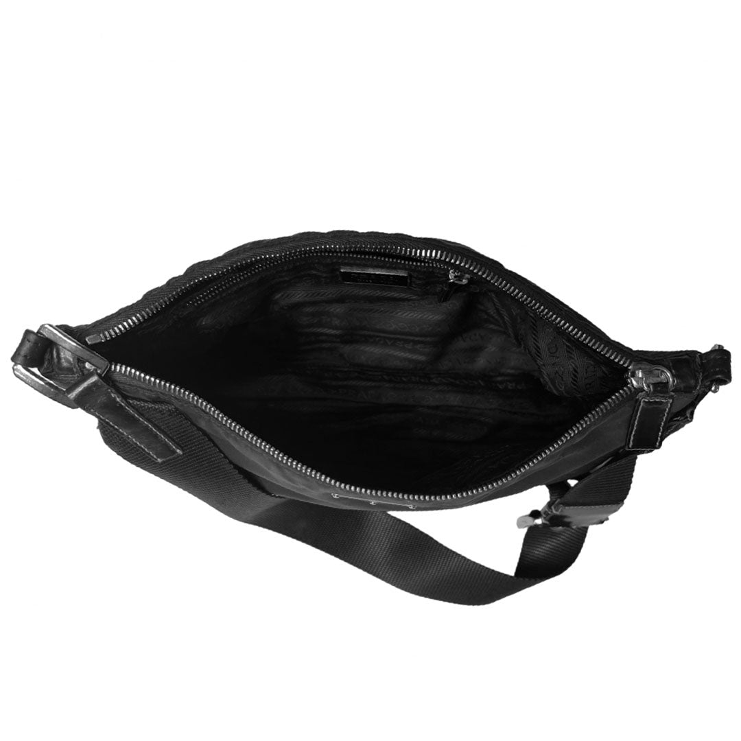 Prada Black Nylon Shoulder Bag