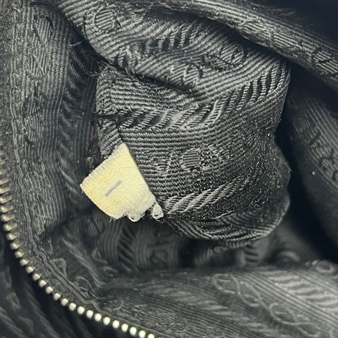Prada Black Nylon Shoulder Bag