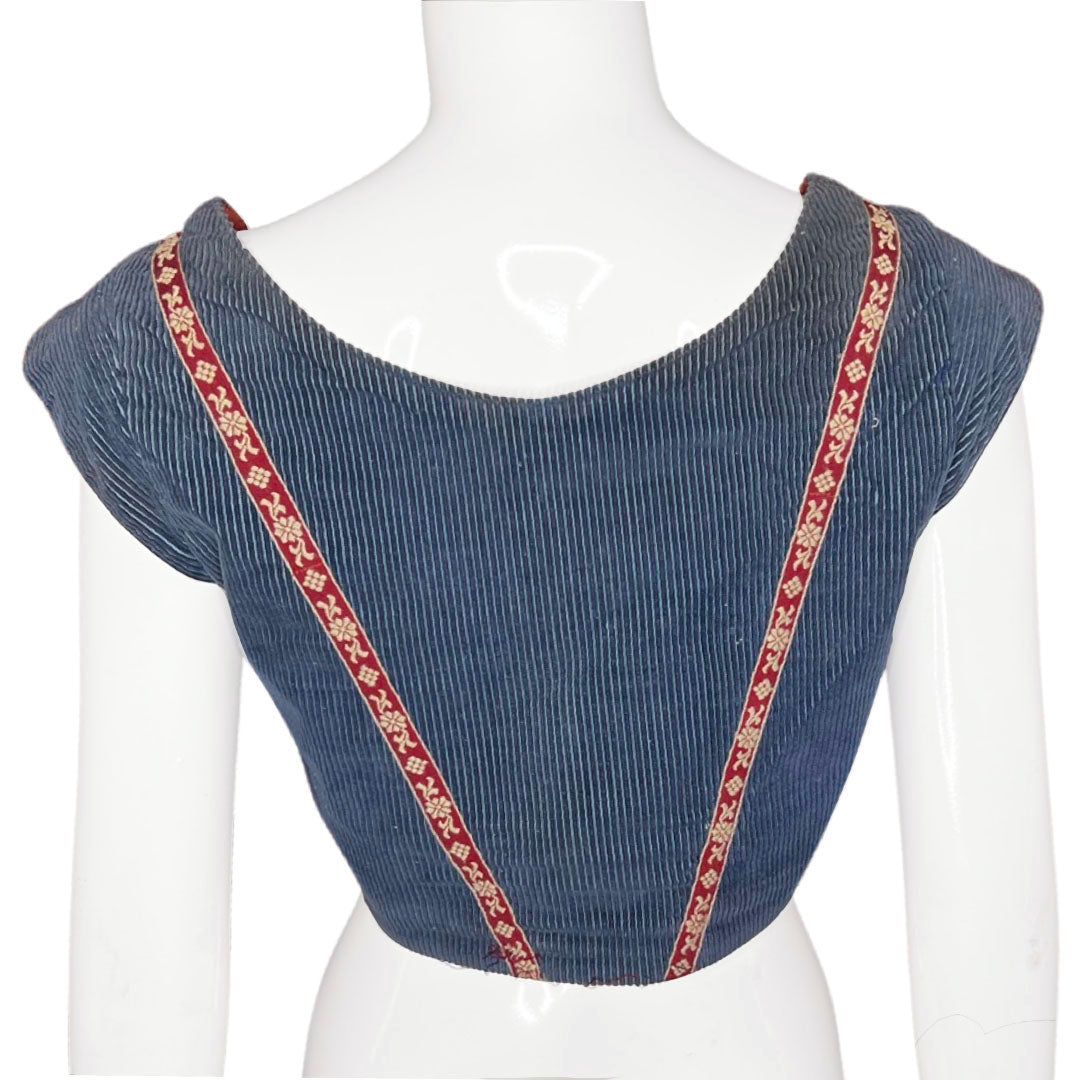 1990's Bridgerton Style Corduroy Corset Top