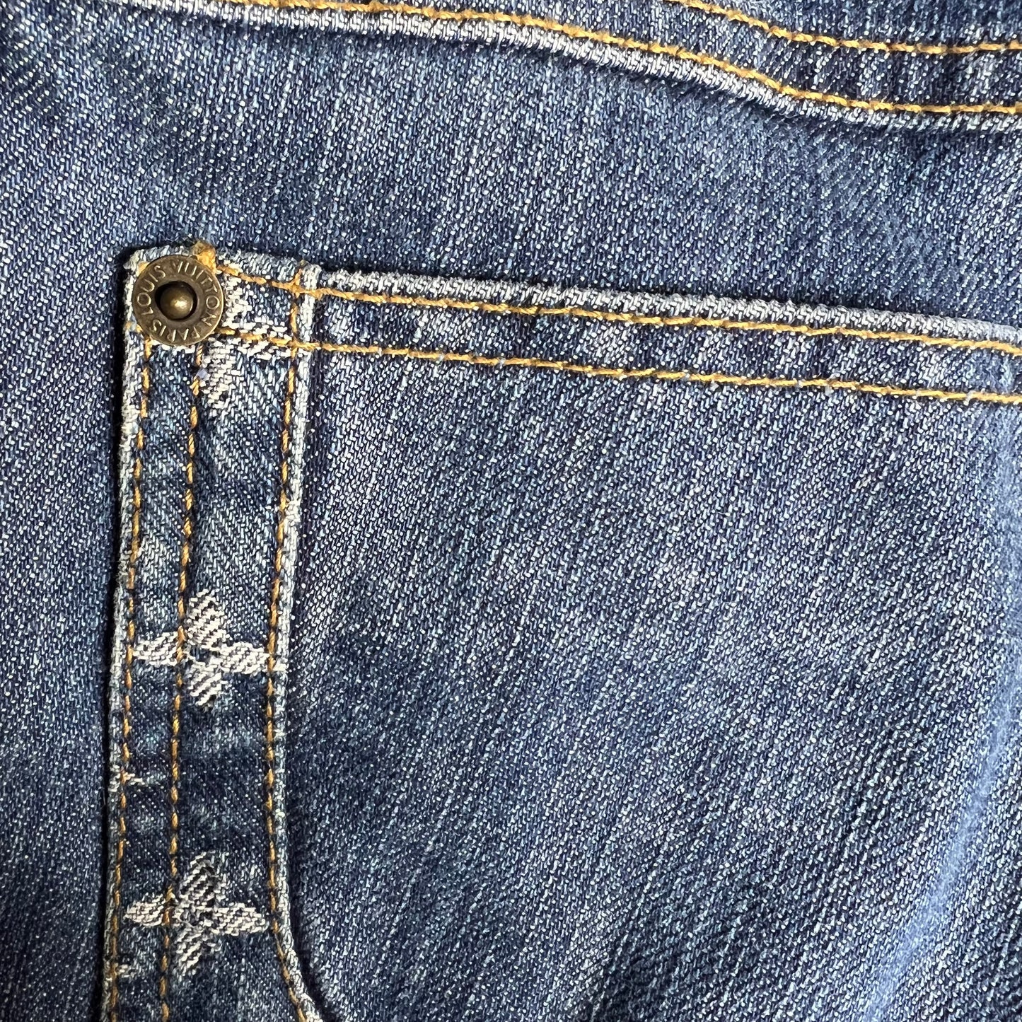 Louis Vuitton Monogram Jeans - 36