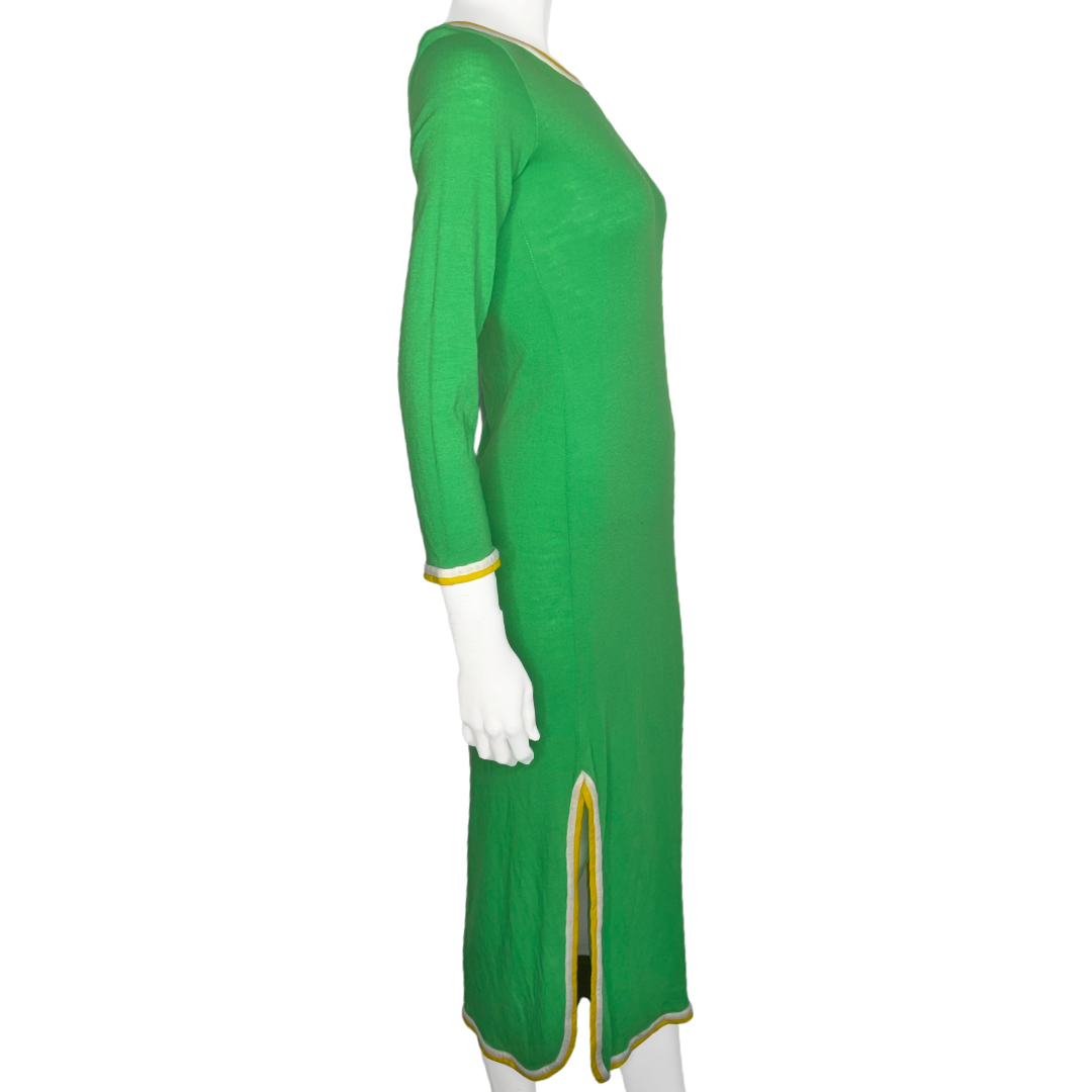 1970's Green Maxi Dress