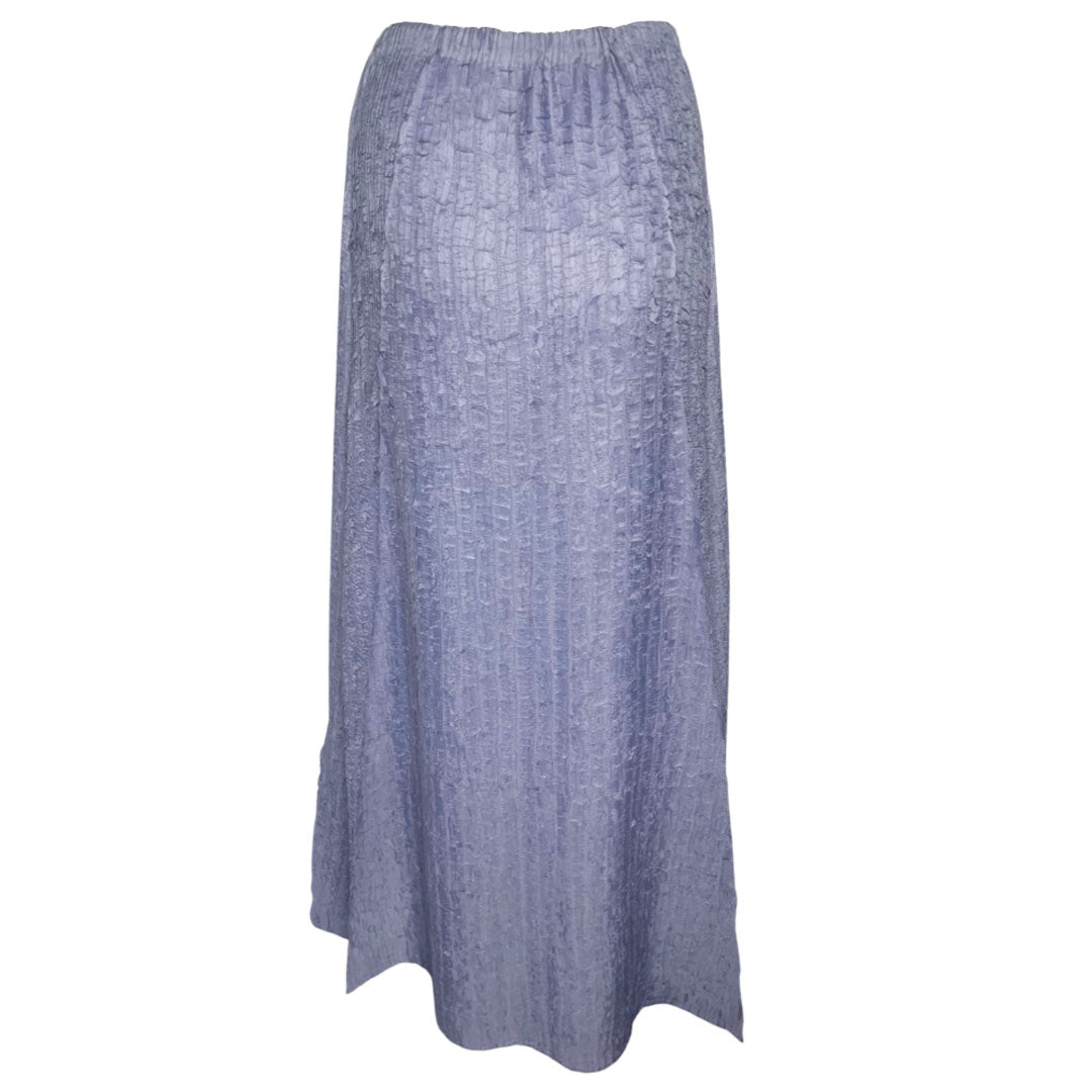 Issey Miyake Lilac Circle Pleated Jacket & Textured Skirt - 2