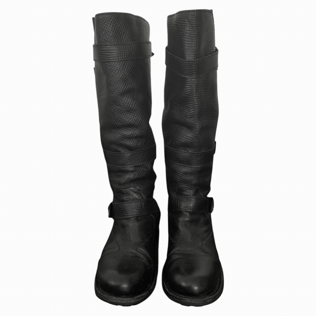 Jean Paul Gaultier 2000's Knee High Buckle Boots - 40