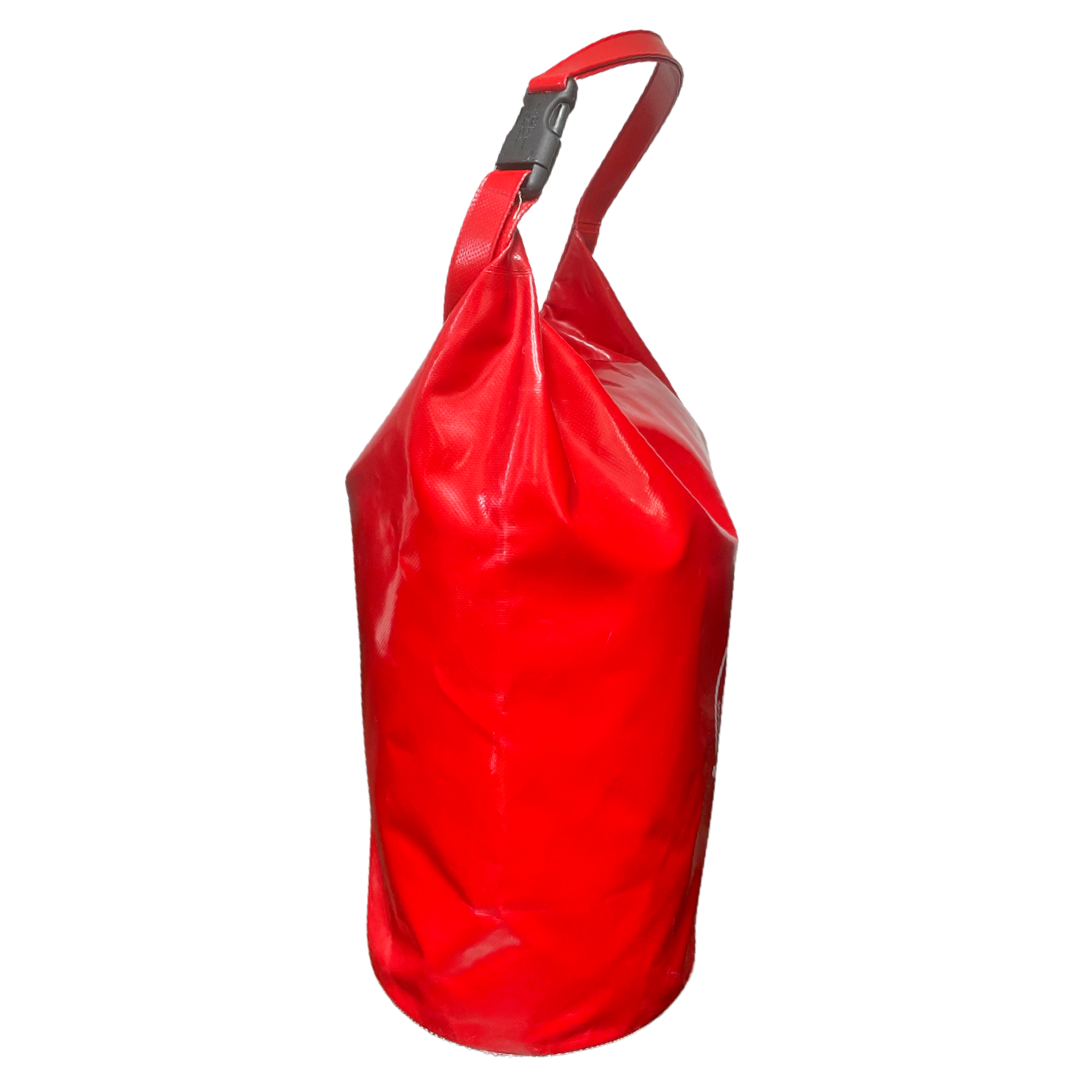 Chanel Waterproof Red Vinyl Large Tote