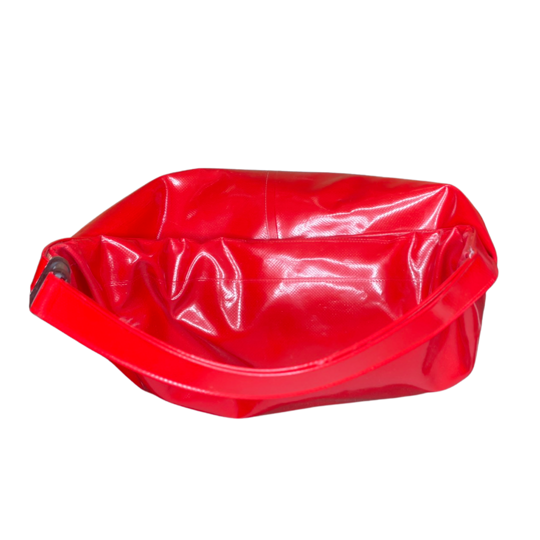 Chanel Waterproof Red Vinyl Large Tote