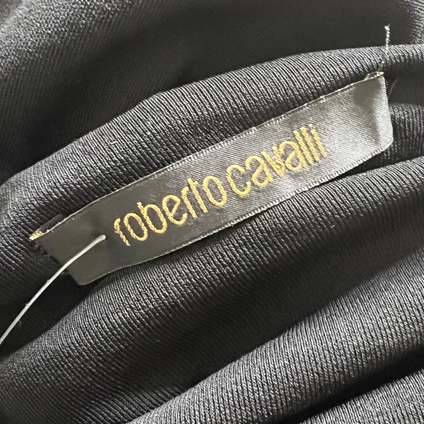 Roberto Cavalli Plunging Wrap Dress