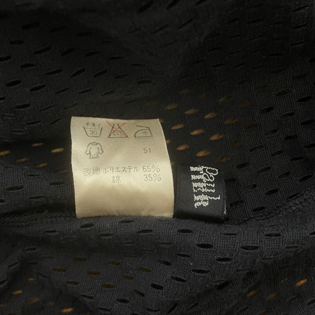 JEAN PAUL GAULTIER 31 GLOBE OFF THE SHOULDER MESH NET TOP
