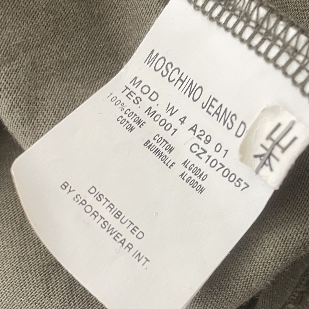 MOSCHINO JEANS ANGEL & DEVIL LONG SLEEVE BLOUSE