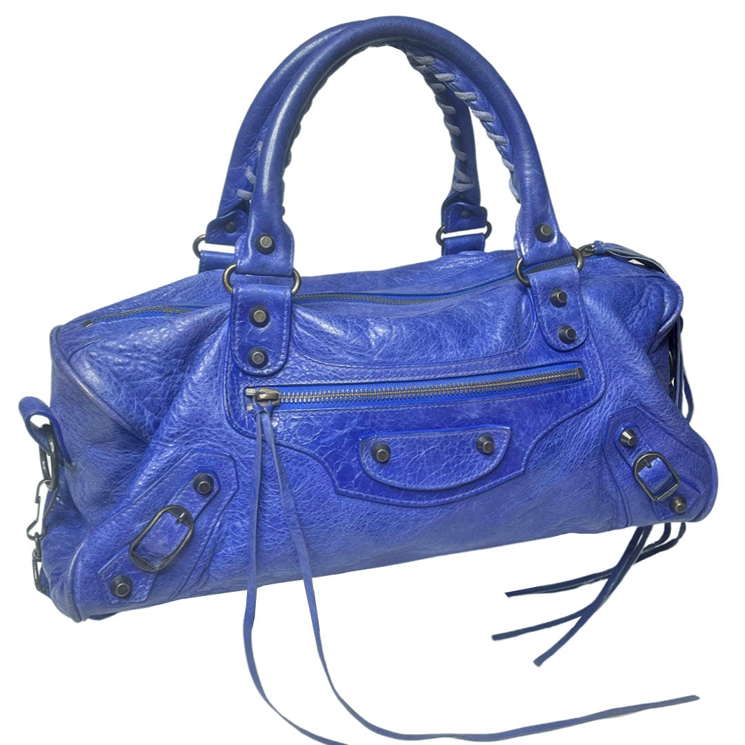 Balenciaga Cobalt Twiggy Bag