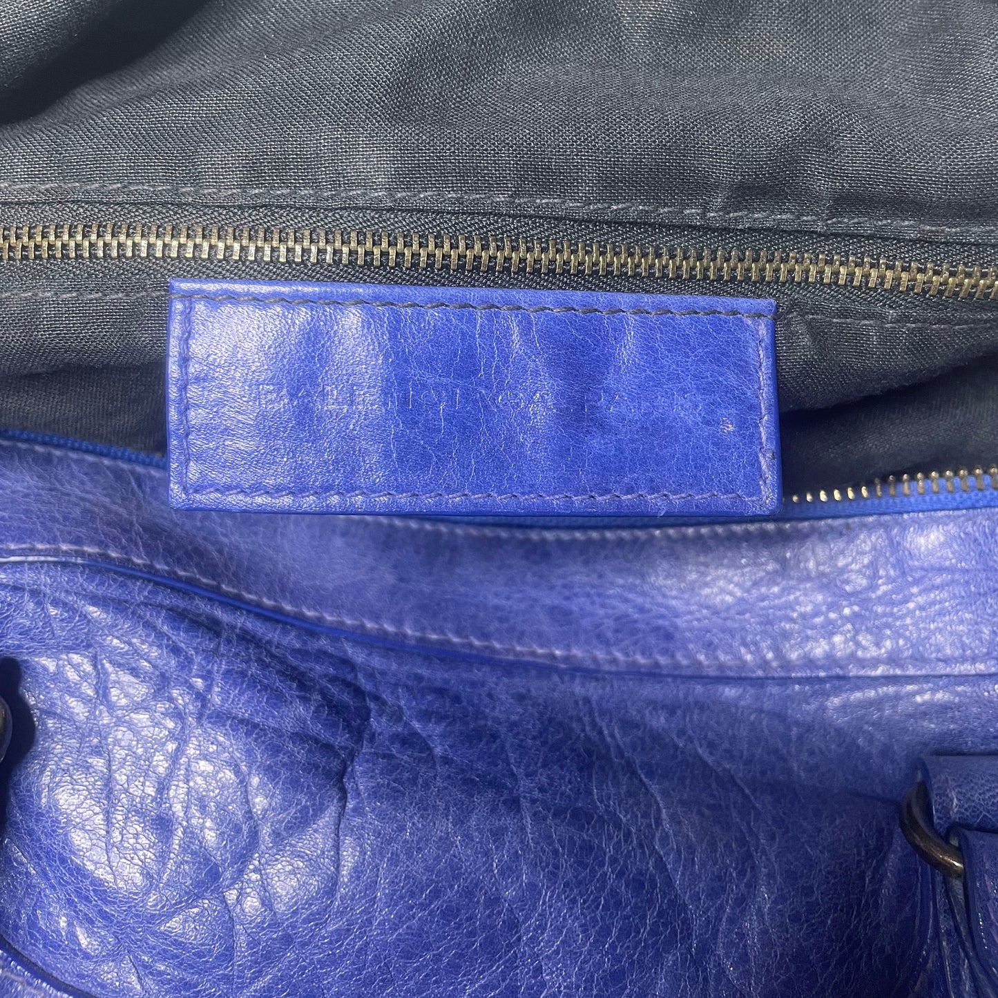 Balenciaga Cobalt Twiggy Bag